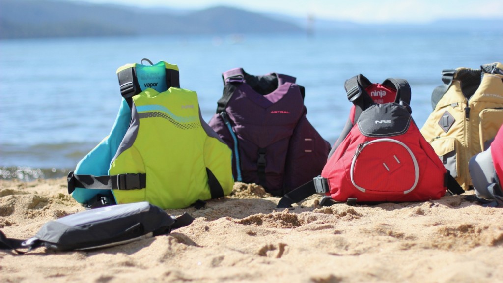 water gear - gearing up for pfd testing.