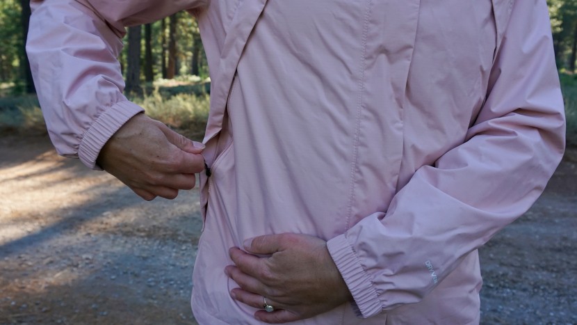 the north face antora for women - the pockets on the antora are deep, but hard to access.