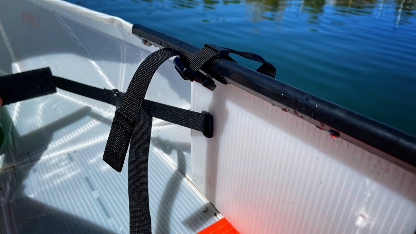 oru lake - the lake is made of uv-treated, double-layer polypropylene that's...