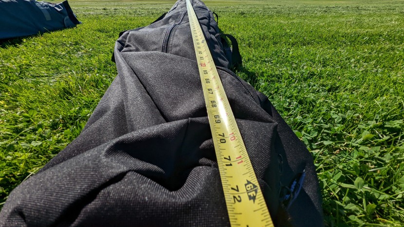 clam outdoors quick-set escape - during our tests, we measured the length of each carry bag. the...