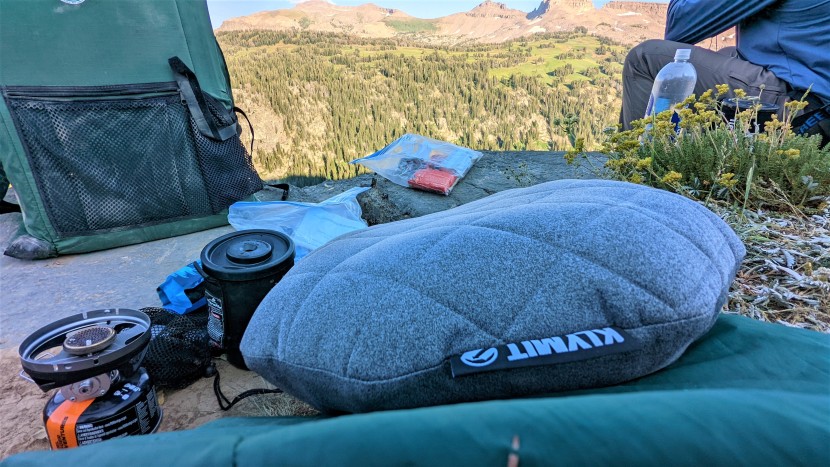 camping pillow - for its massive size (22" x 12.5"), we were impressed with the...