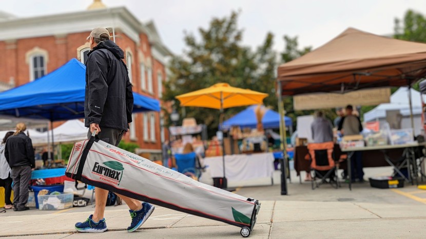 even at 65 pounds, this beast is simple to roll through any farmers...