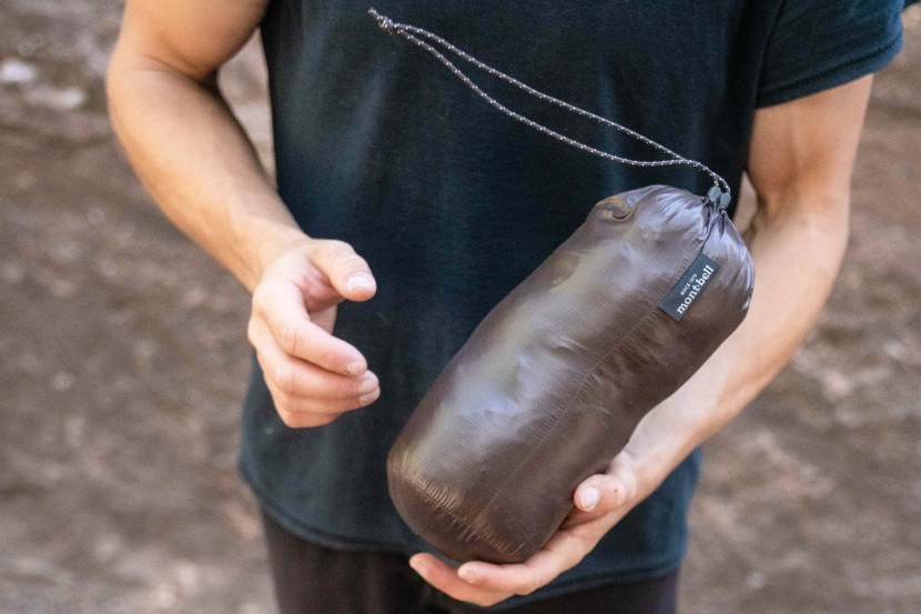 down jacket men - the montbell packs down into a reasonable size and includes a...