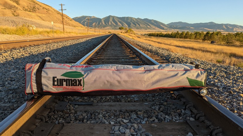 eurmax standard 10x10 - it's only drawback is it's overall weight and size. at a stored...