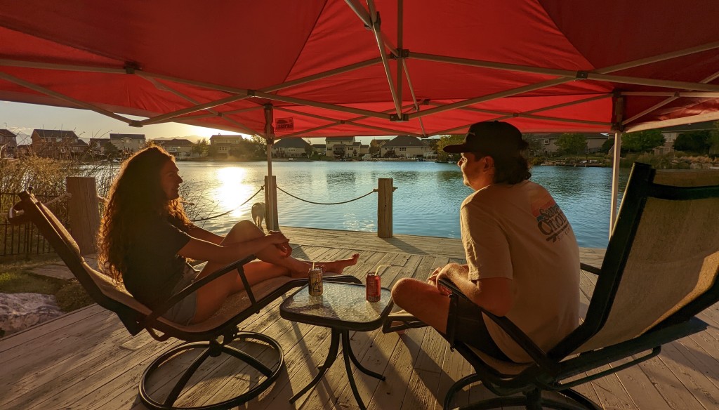 eurmax standard 10x10 - from sunup to sundown, this canopy's quick release levers make it...