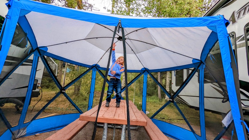 canopy tent - bugs don't stand a chance against the escape. we picked it as our...