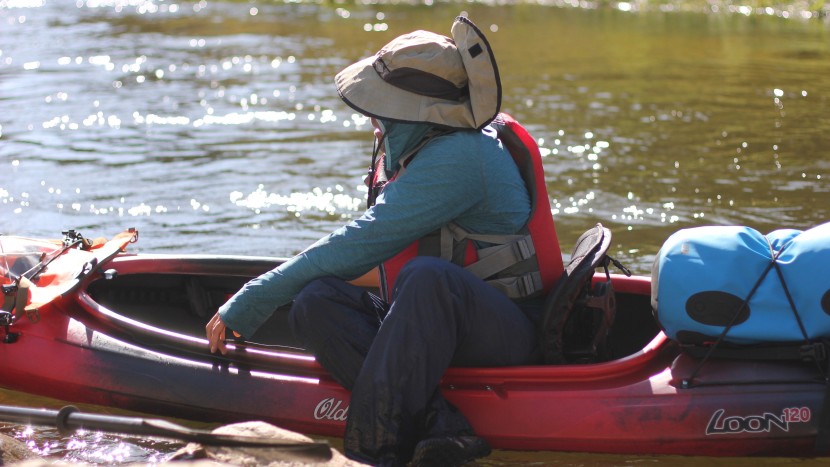 old town loon 120 - the old town loon is quite wide making it a relatively stable kayak...