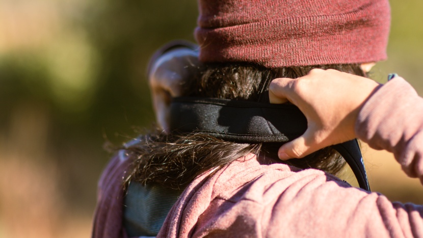 nikon monarch m7 10x42 - the m7 adds all-day comfort with a thick and soft neck strap.