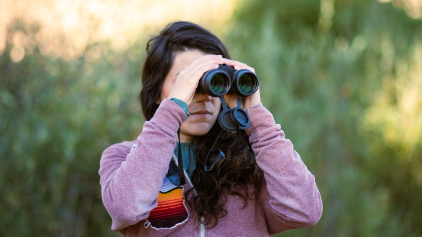 jessica riconscente, our lead tester, performing a clarity test in...