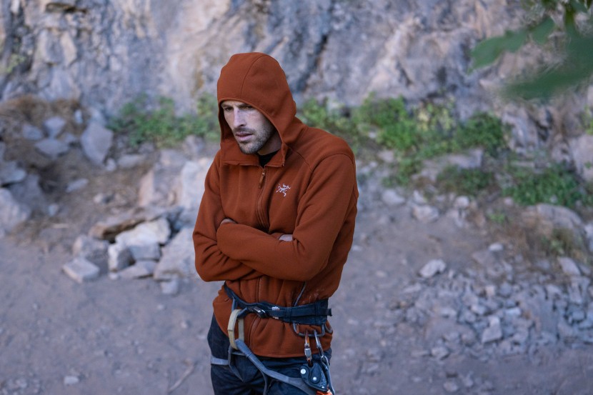 arc'teryx kyanite ar hoody - the kyanite will keep you dry in a light rain and works well to...