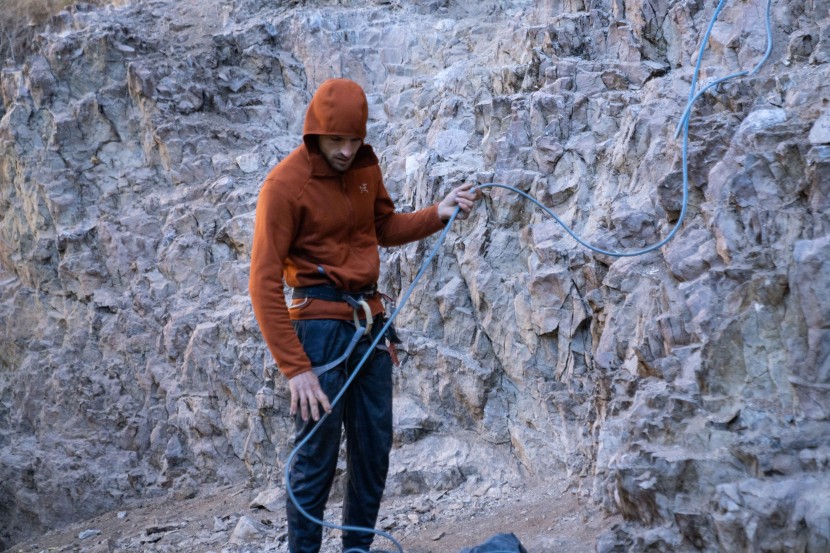 arc'teryx kyanite ar hoody - one of the most comfortable fleece jackets in the review, the...