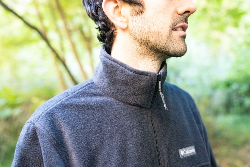 columbia steens mountain 2.0 full zip - the collar comes close to the throat though the arms had an excess...