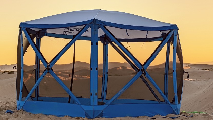 this canopy is a fortress. there is very little about it that...