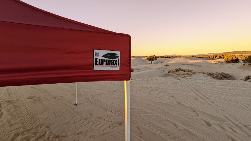 canopy tent - we feel the eurmax standard 10x10 does an excellent job of balancing...