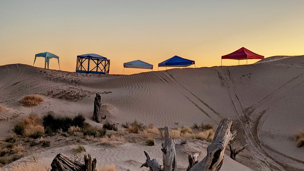 canopy tent - have fun out there!