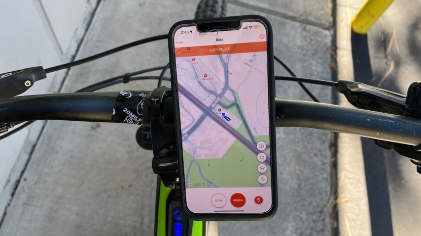 bike computer - modern phone mounts like the peak design offer a large screen and...