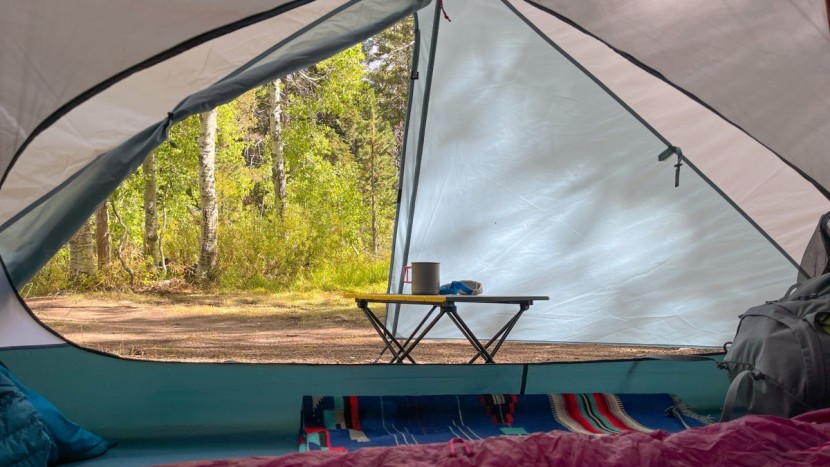 mountain hardwear mineral king 3 - the view from inside is both refreshing and protected.