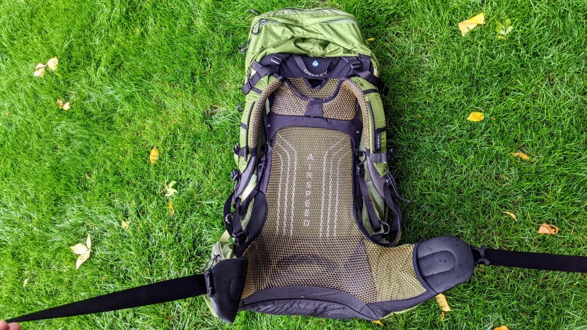 osprey atmos 65 ag - the atmos is full of comfortable features that add weight, making...