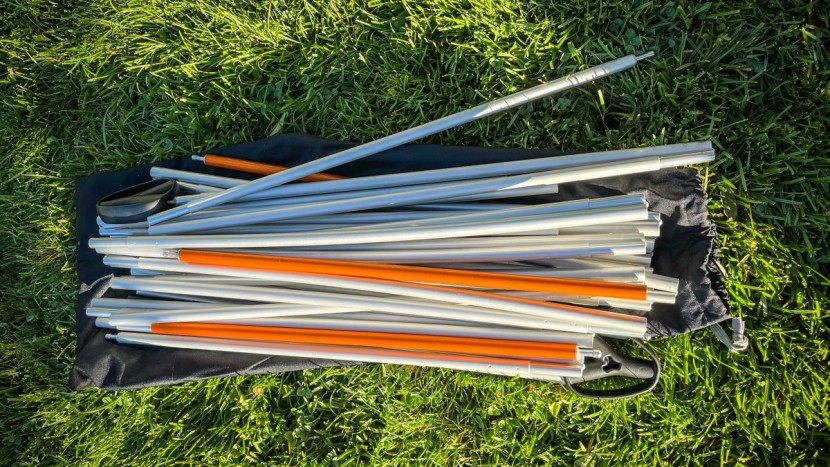 these poles are hands down the thickest ones we have reviewed.