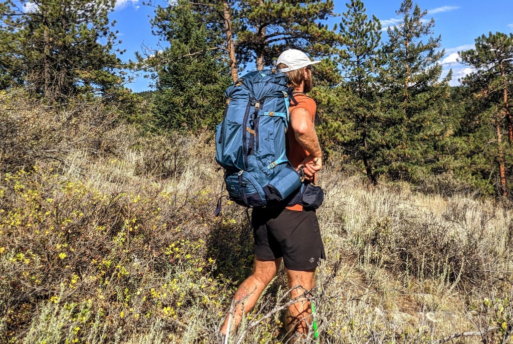 decathlon forclaz mt500 air 50+10 - this pack performs as well on the trail as some packs we tested that...