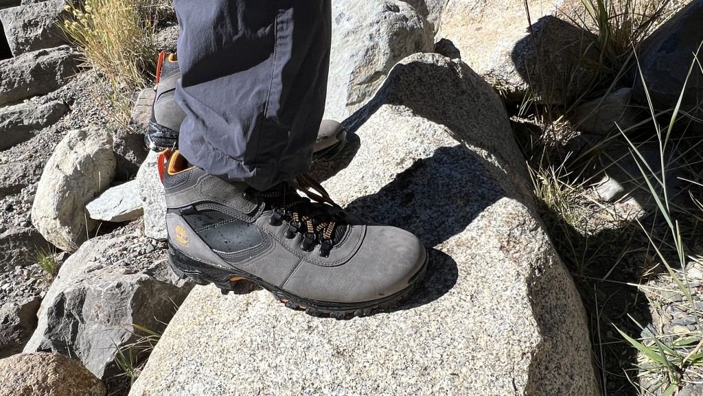 timberland mt. maddsen mid waterproof - tall and supportive, but with a clunky feel.