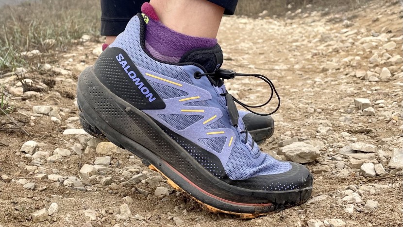 salomon pulsar trail for women - with a flexible yet protective rubber toe cap, your toes are...