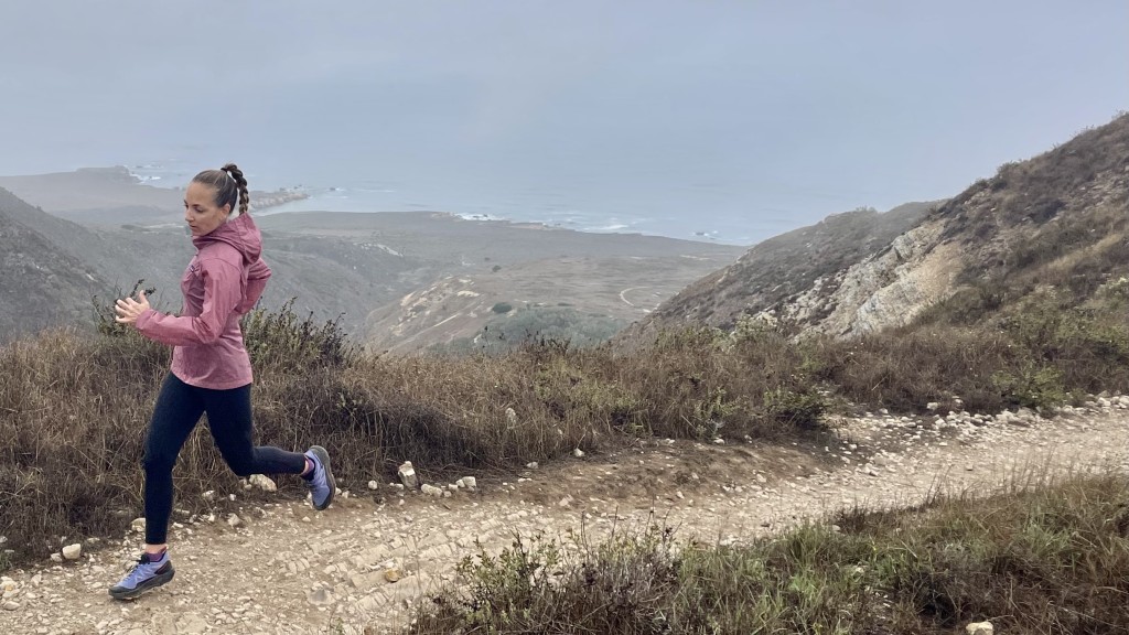 running jacket womens - foggy days call for a light shell to help make running as...