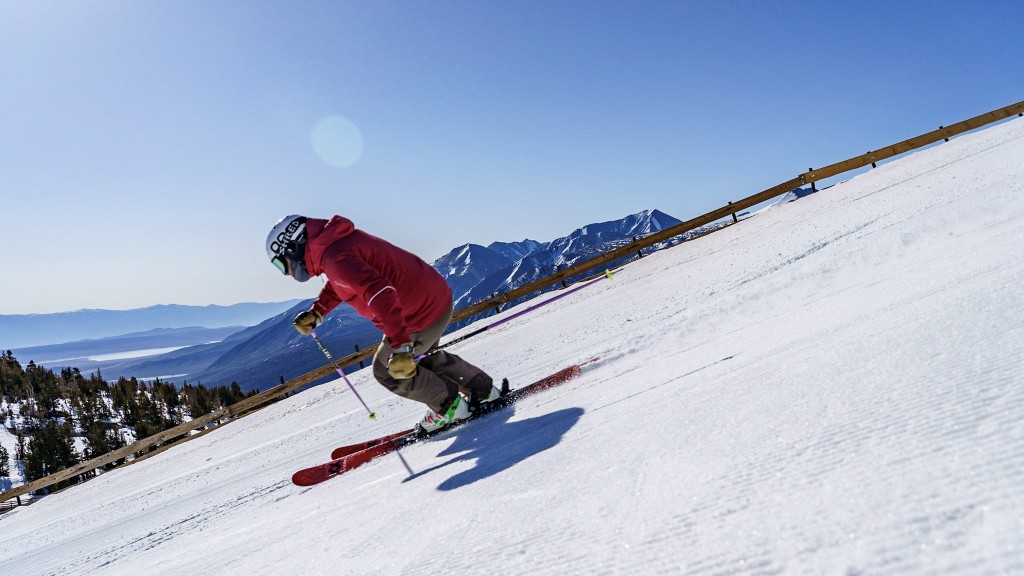 volkl m6 mantra - slice through the turns and carve up the terrain on the m6 mantra.