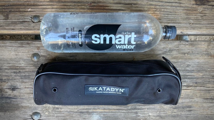 katadyn pocket - weighing 20 ounces and requiring as much space in your pack as a...