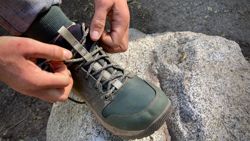 teva grandview gtx mid for women - the teva grandview features thick and durable laces along with...