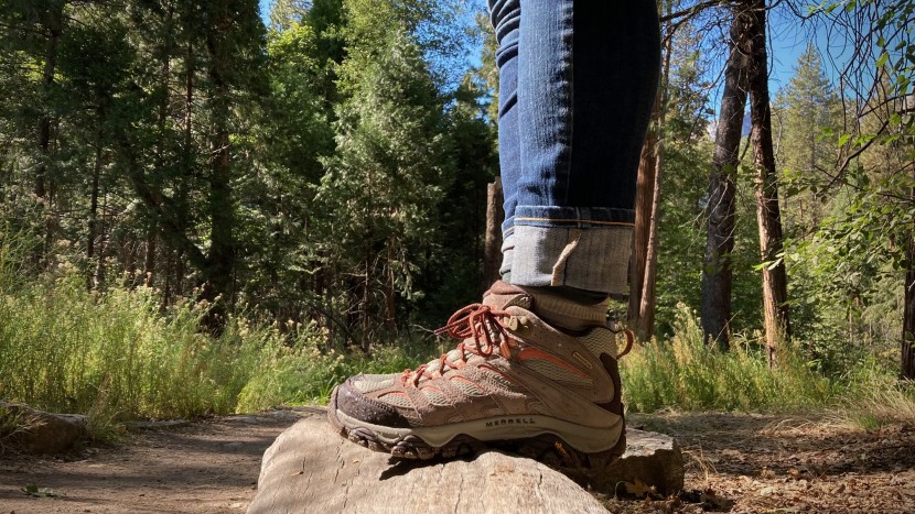 merrell moab 3 mid wp for women - ample cushion around the ankle in addition to a new and improved...
