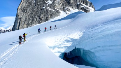 Lead photo for Best Climbing Skins
