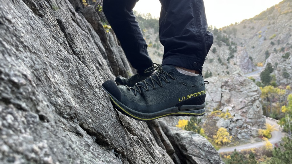 la sportiva tx2 evo - the la sportiva tx2 evo is a climbing machine in a lightweight...