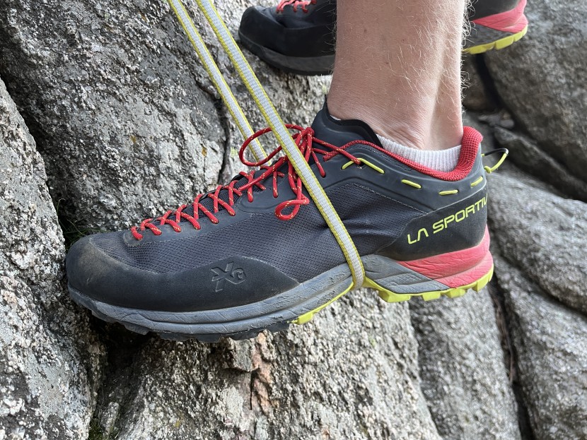 la sportiva tx guide - the tx guide offers plenty of support, as we could barely feel the...