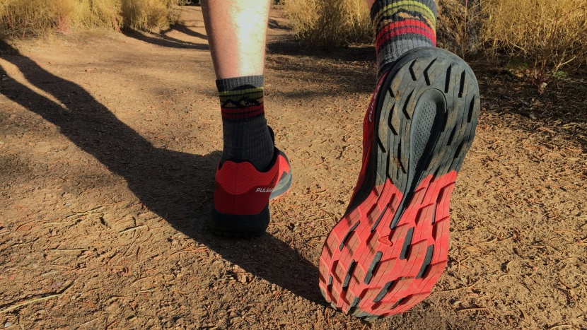 salomon pulsar trail - the lugs on the pulsar trail flow with your stride, and provide more...