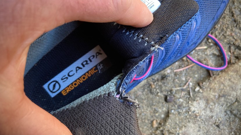 scarpa rush mid gtx for women - we were disappointed when we noticed the seams begin to fray after...