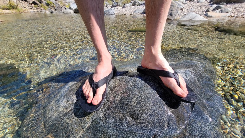 flip flops men - our testing compared stability on various terrain, wet and dry.