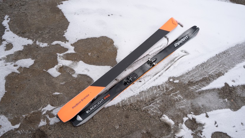 dynafit blacklight pro - the dynafit blacklight pro, on this unexpected spring powder day...