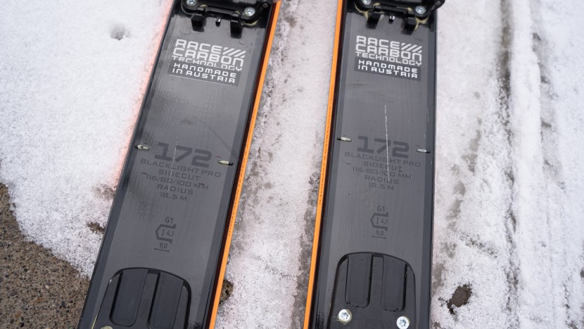 dynafit blacklight pro - the dimensions of the dynafit blacklight pro aren't widely...