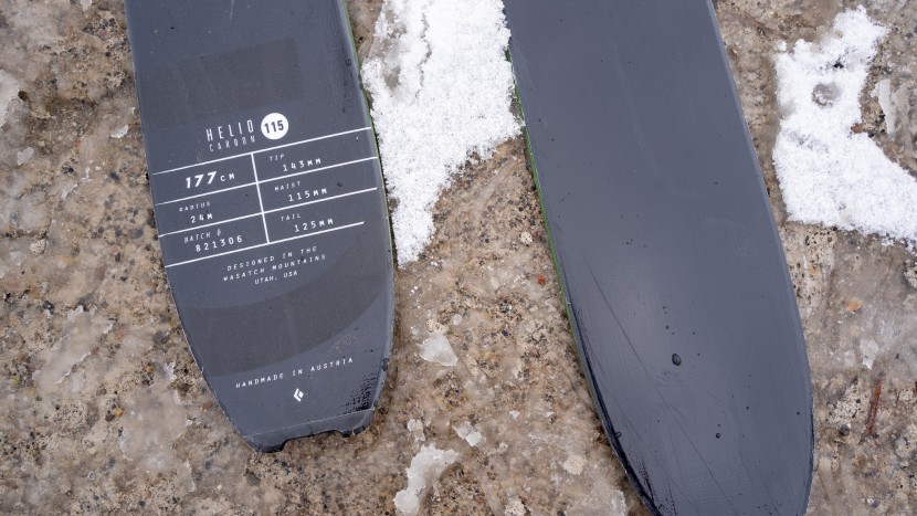 black diamond helio carbon 115 - the helio carbon's weight is about perfect for the application. any...