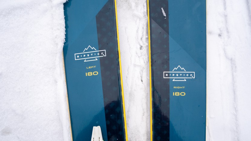 elan ripstick 106 - although we didn't notice any differences between the left and right...