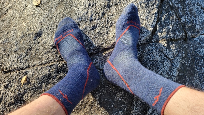 darn tough light hiker micro crew - after miles and days on the trail and all of our durability tests...