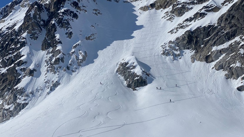 dynafit mezzalama - ski this sort of terrain with the mezzalama with proper respect...