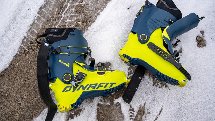 dynafit radical pro - the dynafit radical pro is a relatively sturdy, downhill oriented...