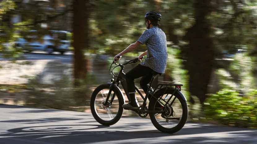 ride1up cafe cruiser - it has a very upright and relaxed seated position that we found to...