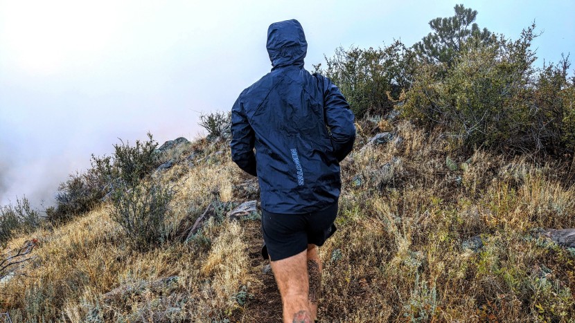 salomon bonatti waterproof - the bonatti provides good coverage in bad weather.