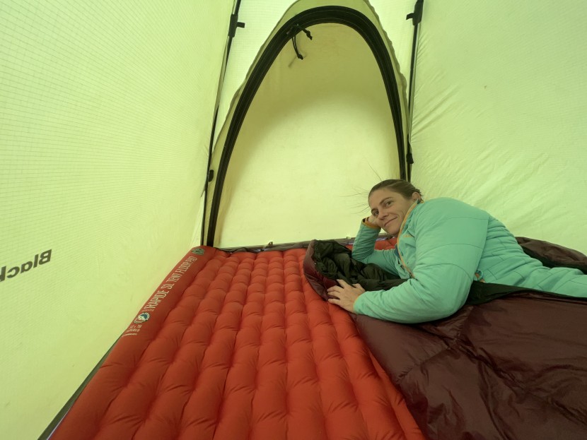 big agnes rapide sl insulated tent floor - deep quilted baffles, 3.5 inches of padding, and an entire tent...