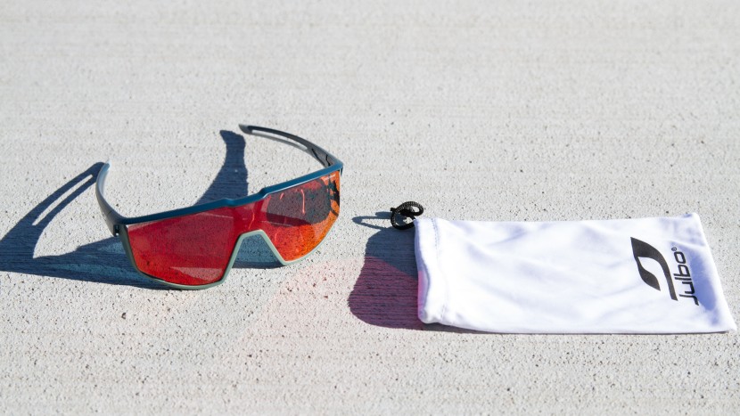 julbo fury - unlike most glasses we tested, the fury doesn't come with a hard...