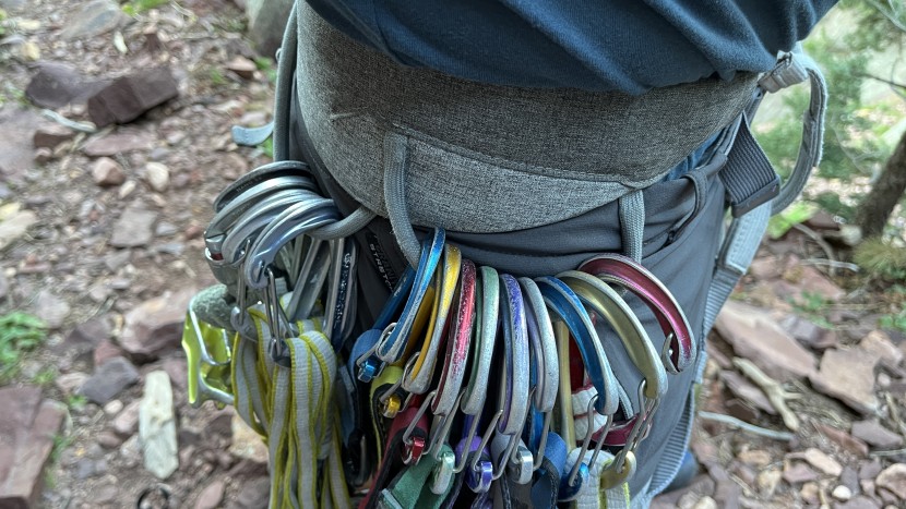petzl sama - the sama's large, low profile gear loops add versatility for all...