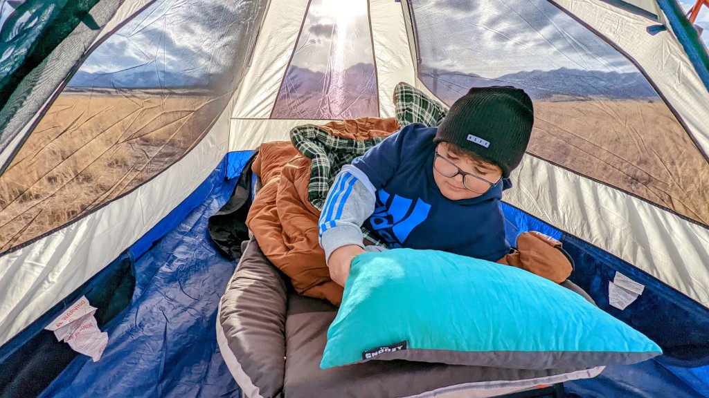 camping cot - getting a good night's rest is one of the most important ingredients...